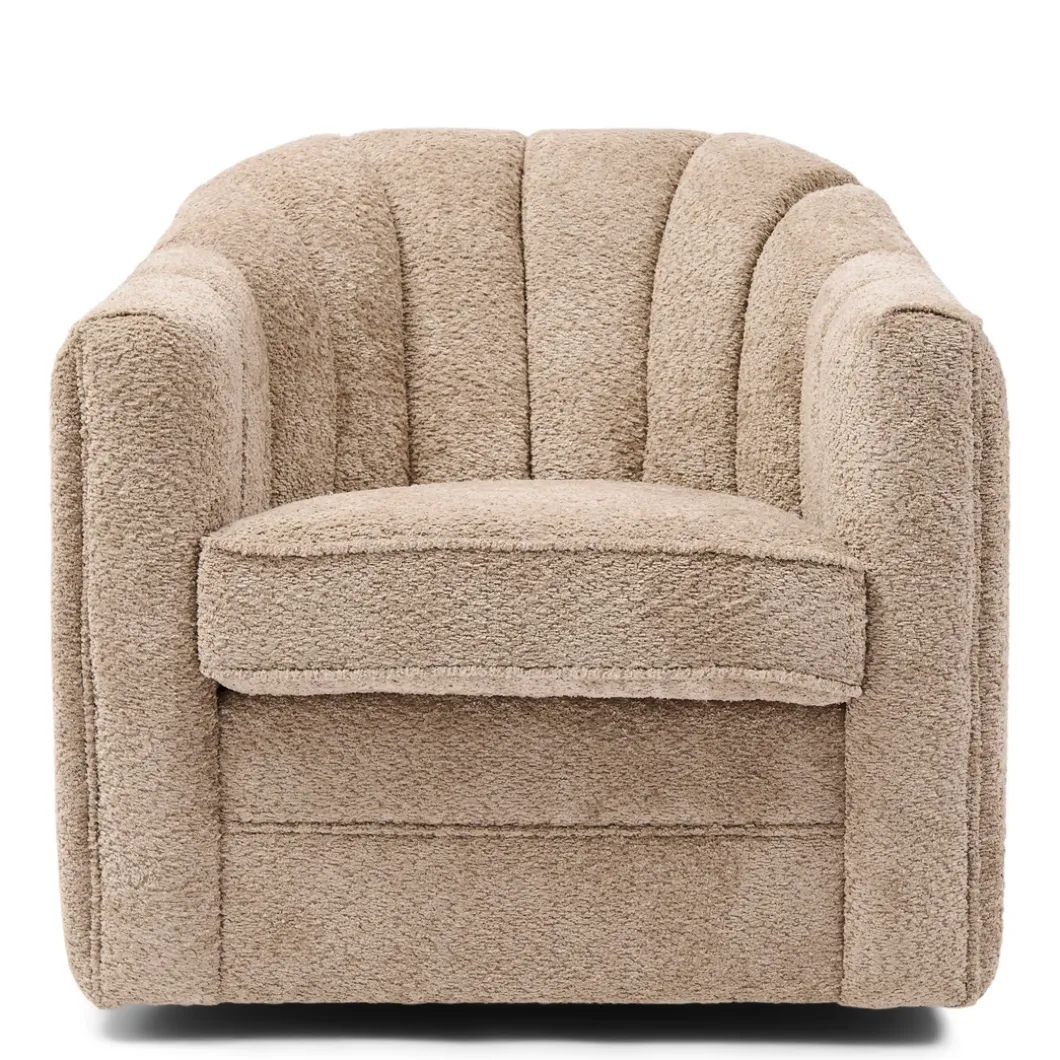 Fauteuil St. Lewis Swivel, Soft Walnut