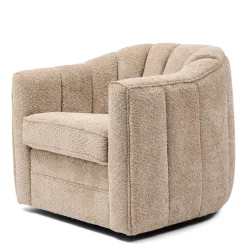 Fauteuil St. Lewis Swivel, Soft Walnut