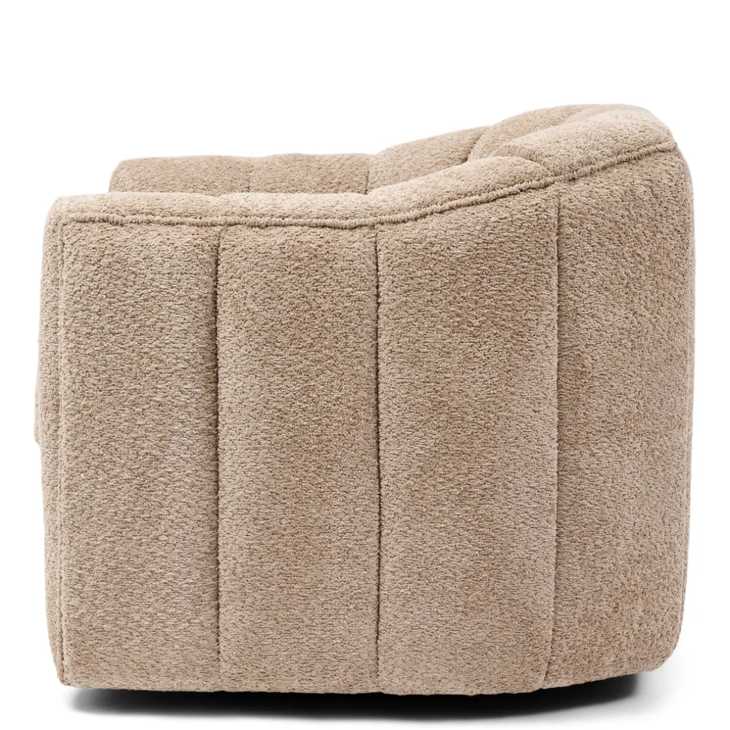 Fauteuil St. Lewis Swivel, Soft Walnut