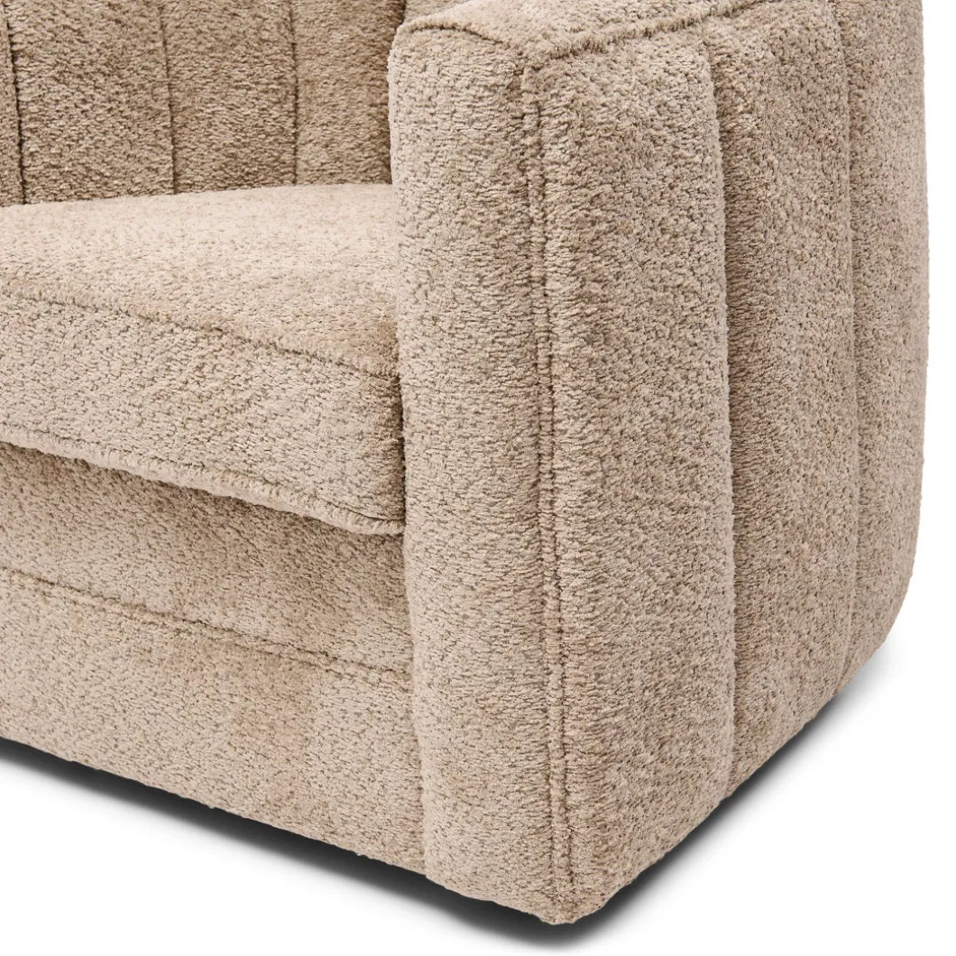 Fauteuil St. Lewis Swivel, Soft Walnut