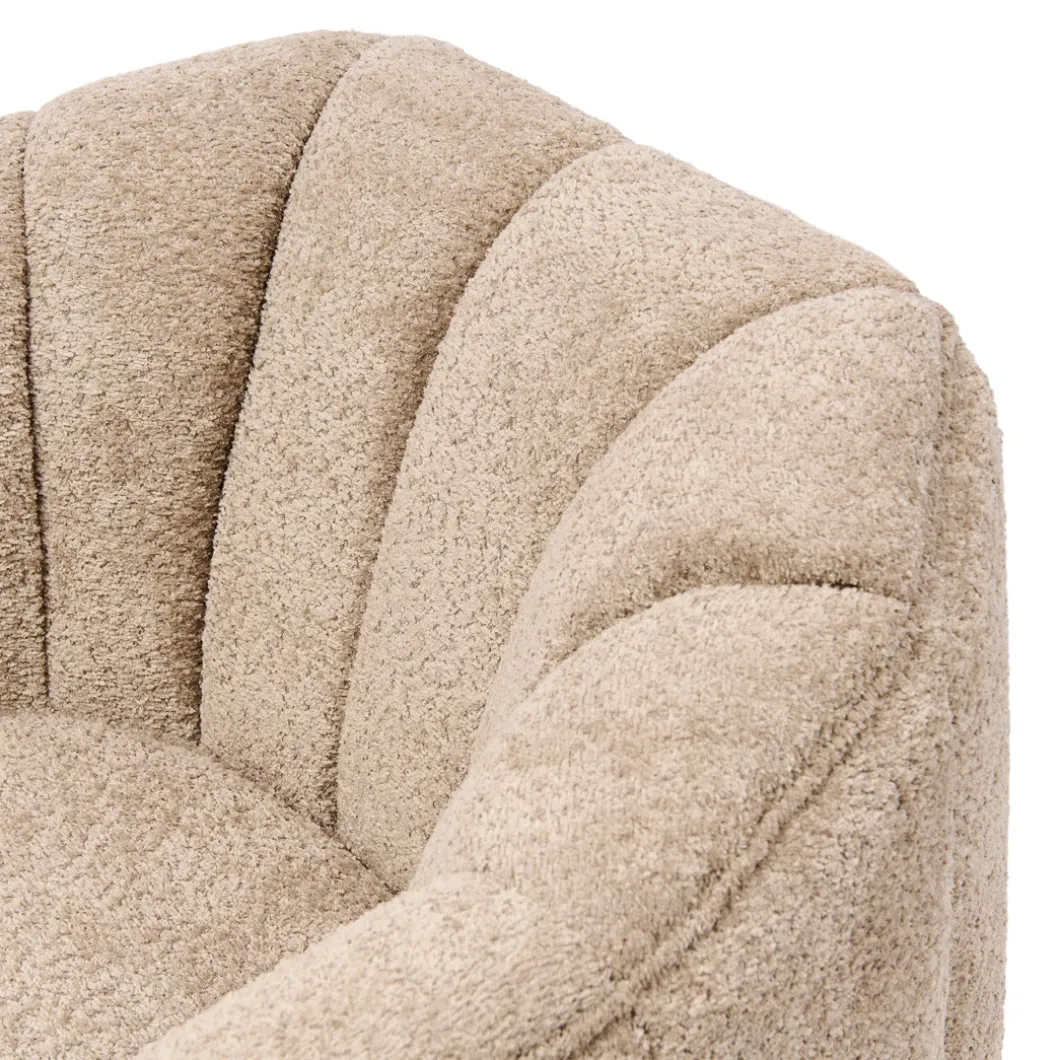 Fauteuil St. Lewis Swivel, Soft Walnut