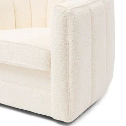 Fauteuil St. Lewis Swivel, Ivory White