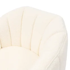 Fauteuil St. Lewis Swivel, Ivory White