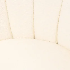 Fauteuil St. Lewis Swivel, Ivory White