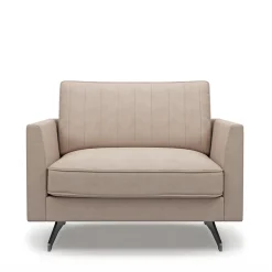 Fauteuil The Camille, Brompton Beige, Recycled Weave