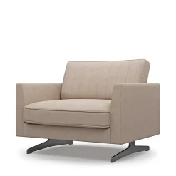 Fauteuil The Camille, Brompton Beige, Recycled Weave