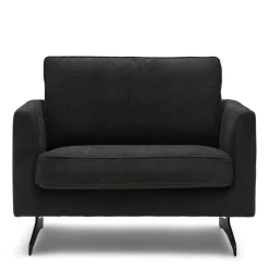 Fauteuil The Camille, Caviar, Celtic Weave