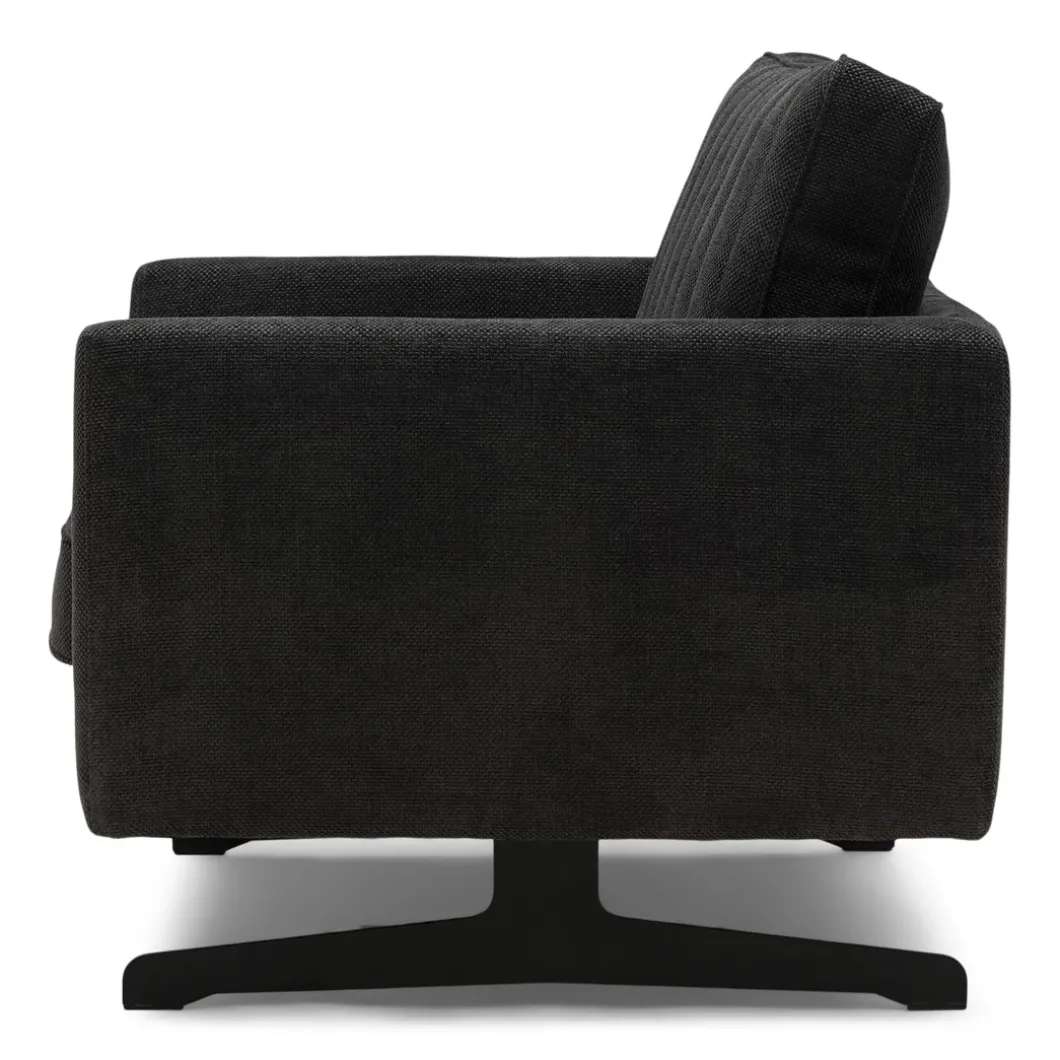 Fauteuil The Camille, Caviar, Celtic Weave