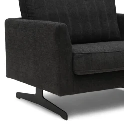 Fauteuil The Camille, Caviar, Celtic Weave