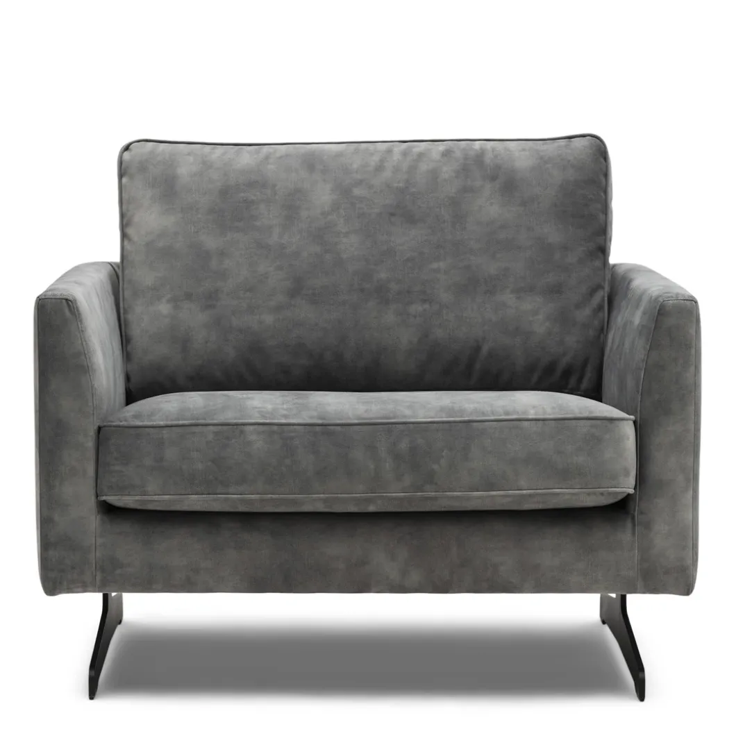Fauteuil The Camille, Frosty Green, Velvet