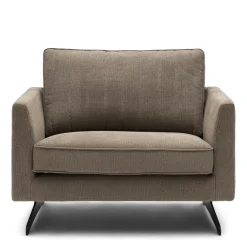 Fauteuil The Camille, Melting Silver, Celtic Weave