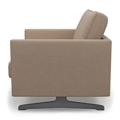 Fauteuil The Camille, Persian Liver, Recycled Weave