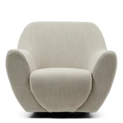 Fauteuil The Jill Swivel, Fabulous Flax, Mouliné Linen