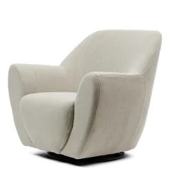 Fauteuil The Jill Swivel, Fabulous Flax, Mouliné Linen