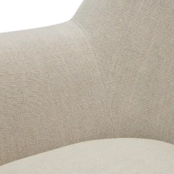 Fauteuil The Jill Swivel, Fabulous Flax, Mouliné Linen