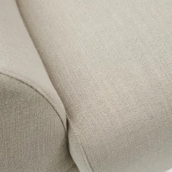 Fauteuil The Jill Swivel, Fabulous Flax, Mouliné Linen