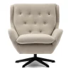 Fauteuil The Statesman, Fabulous Flax, Mouliné Linen