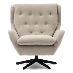 Fauteuil The Statesman, Fabulous Flax, Mouliné Linen