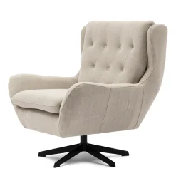 Fauteuil The Statesman, Fabulous Flax, Mouliné Linen