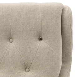 Fauteuil The Statesman, Fabulous Flax, Mouliné Linen