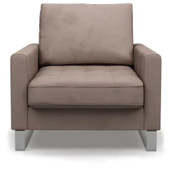 Fauteuil West Houston, Brown Dugar, Scottish Suede
