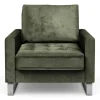 Fauteuil West Houston, Ivy, Velvet I