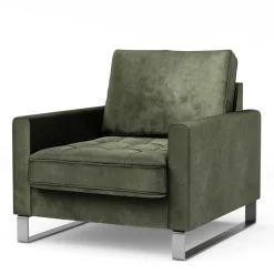 Fauteuil West Houston, Ivy, Velvet I
