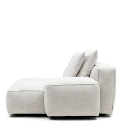 Hamilton chaise longue module, Rechts, Wit