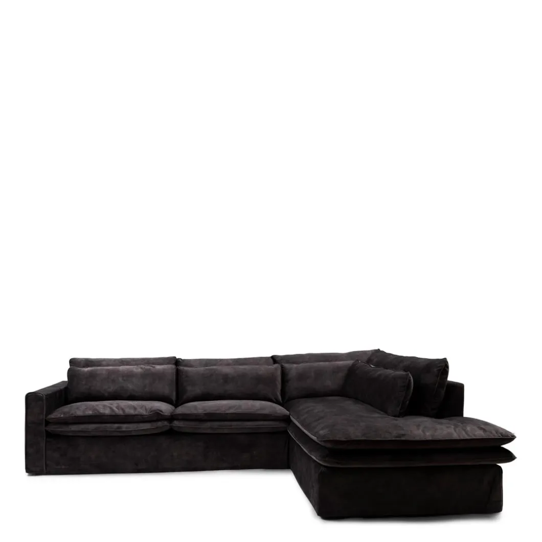 Hoekbank Rechts Continental, Grimaldi Grey