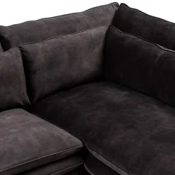 Hoekbank Rechts Continental, Grimaldi Grey