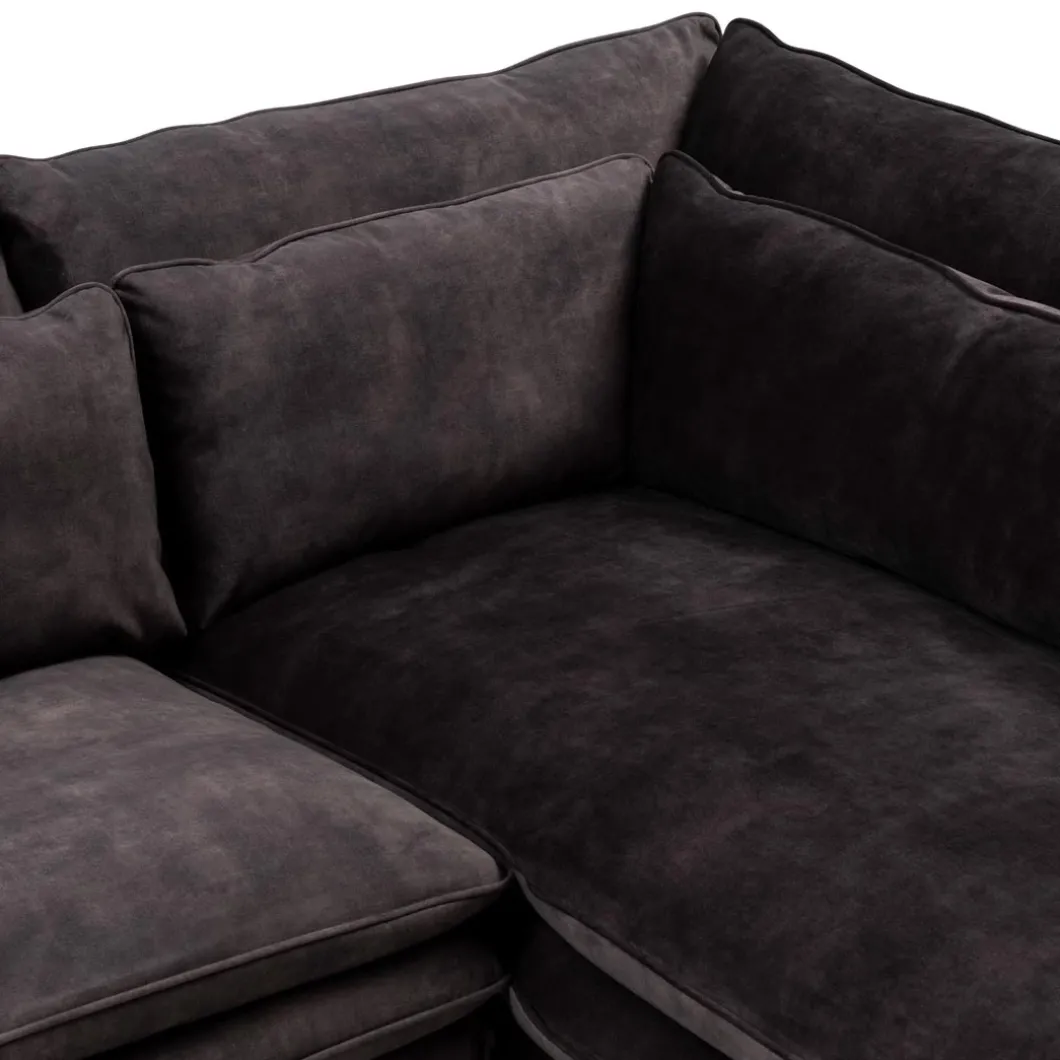 Hoekbank Rechts Continental, Grimaldi Grey