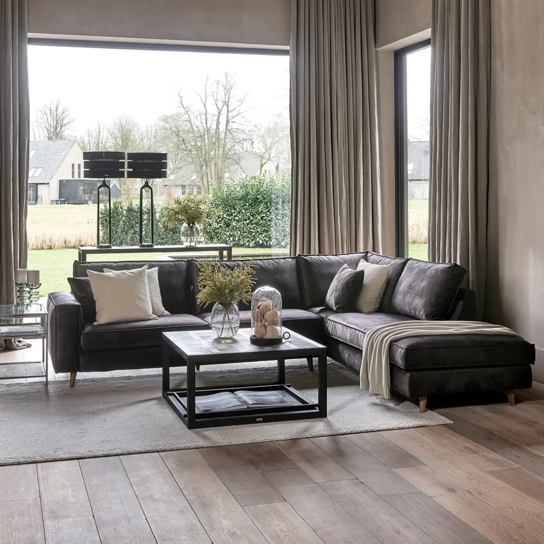 Hoekbank Rechts Kendall, Grimaldi Grey