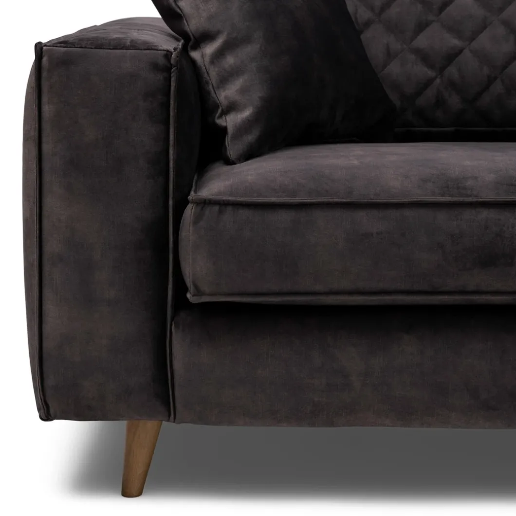 Hoekbank Rechts Kendall, Grimaldi Grey