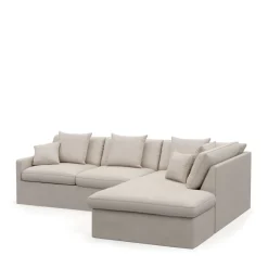 Hoekbank Rechts Lennox, Chelsea Flax