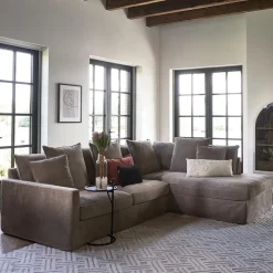 Hoekbank Rechts Lennox, Melting Silver