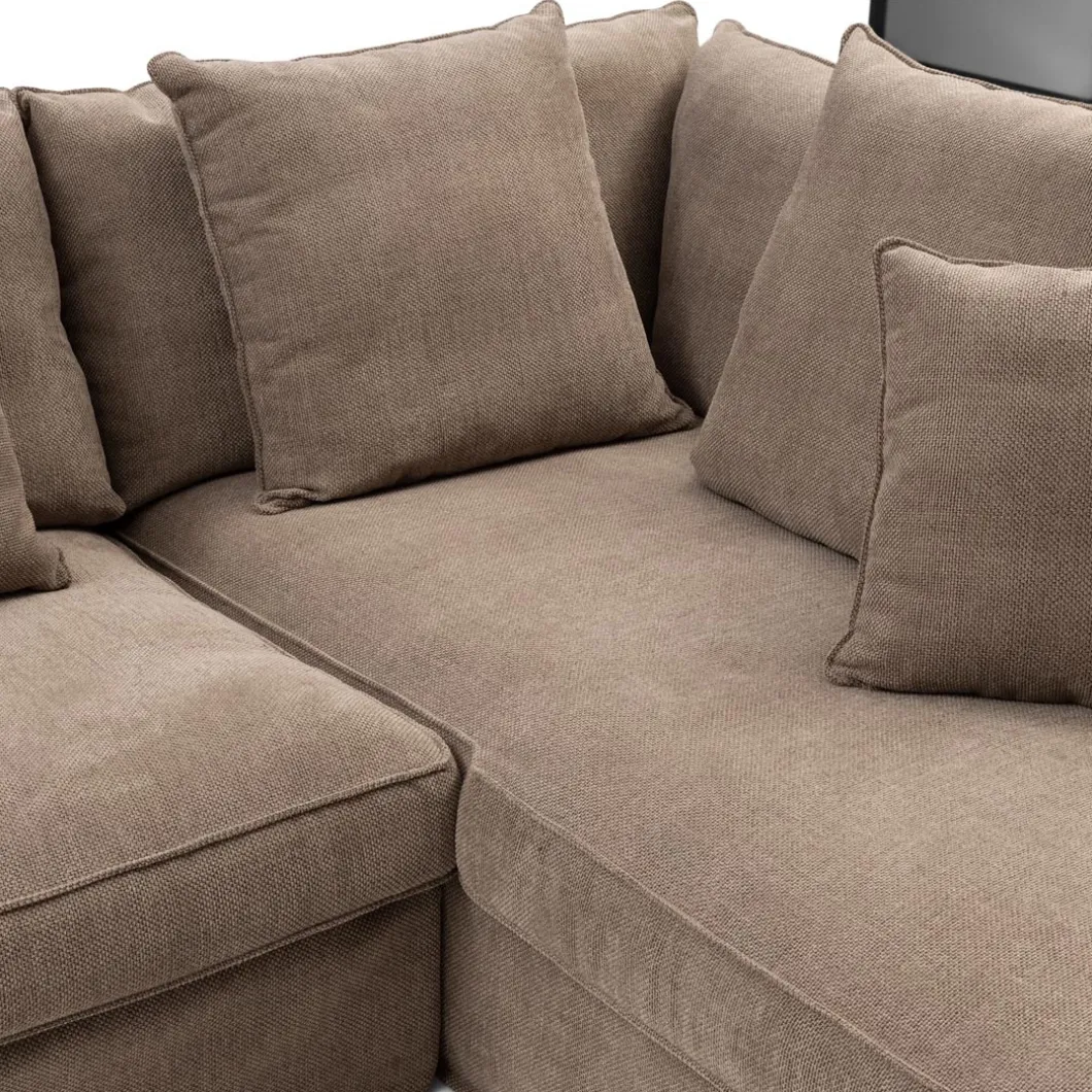 Hoekbank Rechts Lennox, Melting Silver