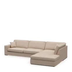 Hoekbank Rechts Selana, Flax