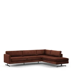 Hoekbank Rechts The Camille, Chestnut