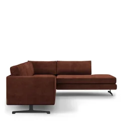 Hoekbank Rechts The Camille, Chestnut