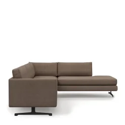 Hoekbank Rechts The Camille, Bottle Brown