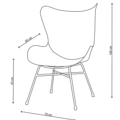 La Mirage Wing Chair