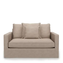 Love Seat Lennox, Brompton Beige, Recycled Weave