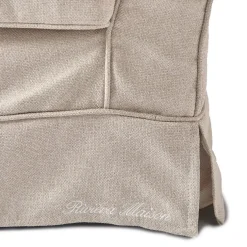 Loveseat Bond Street, Flanders Flax, Oxford Weave