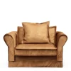Loveseat Carlton, Cognac, Velvet