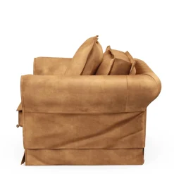 Loveseat Carlton, Cognac, Velvet