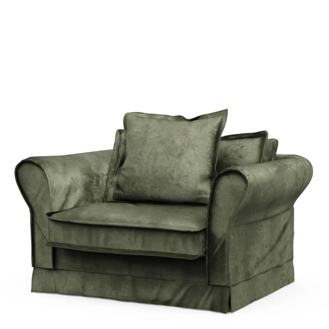 Loveseat Carlton, Ivy, Velvet
