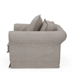Loveseat Carlton, Stone, Washed Cotton