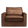 Loveseat Continental, Chocolate, Velvet