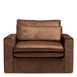 Loveseat Continental, Chocolate, Velvet
