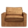 Loveseat Continental, Cognac, Velvet